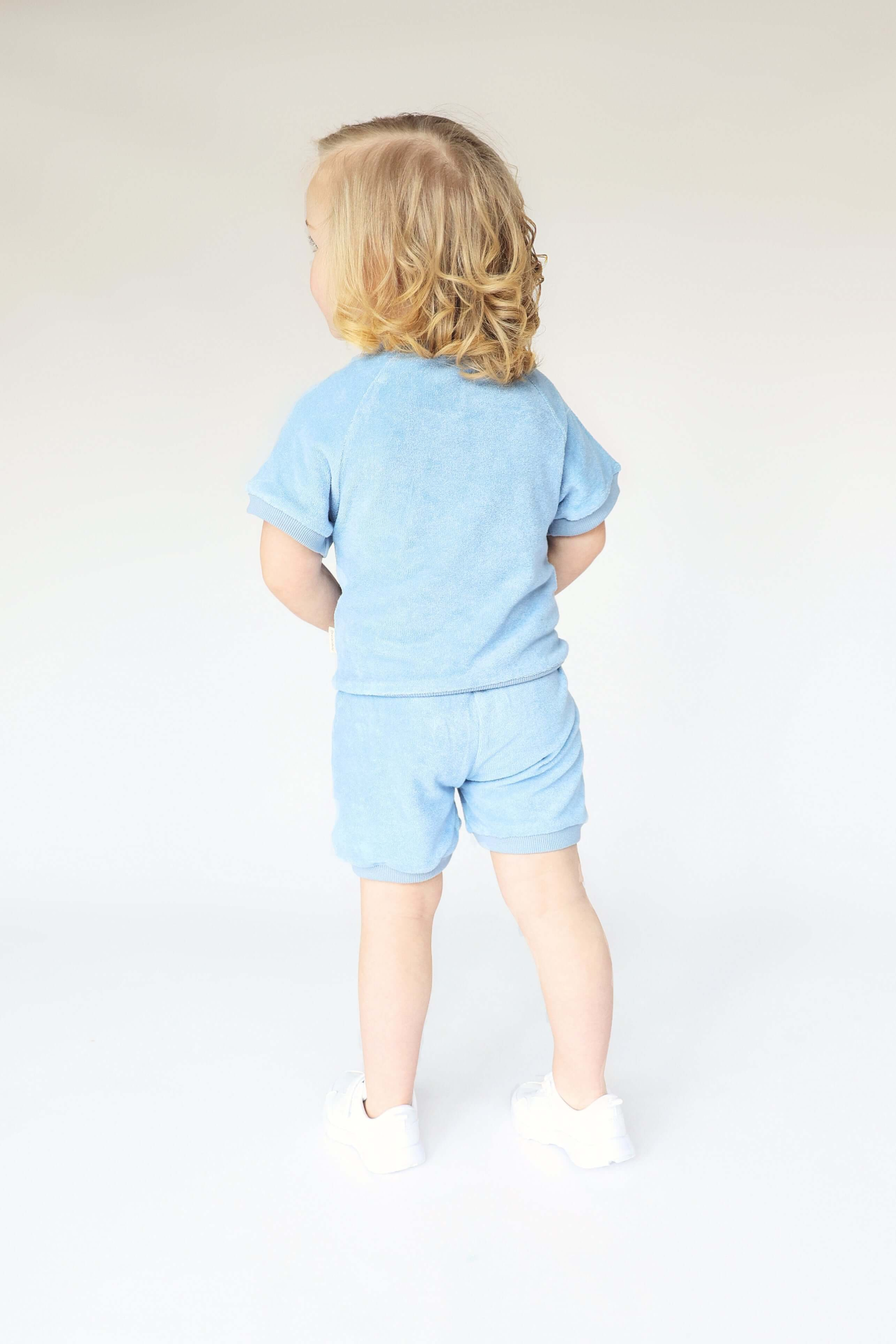 Sky Blue The Neutral Children Shorts Outfit Sizes 6-12M 1-2Y 2-3Y 3-4Y 4-5Y 5-6Y 6-7Y