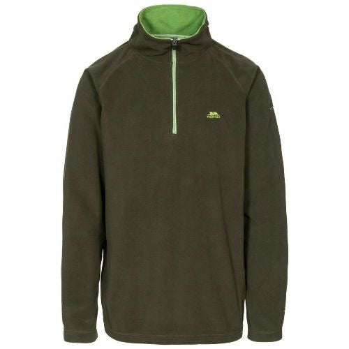 Mens Trespass Blackford Microfleece Zip Top