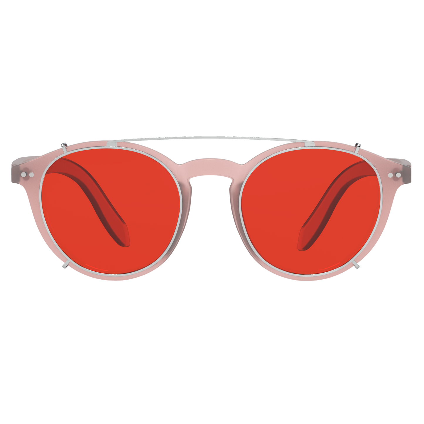 Lennon Blue Light Glasses - Heavy Duty Lens (red)