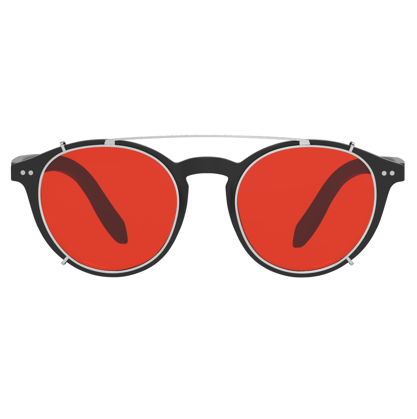 Lennon Blue Light Glasses - Heavy Duty Lens (red)