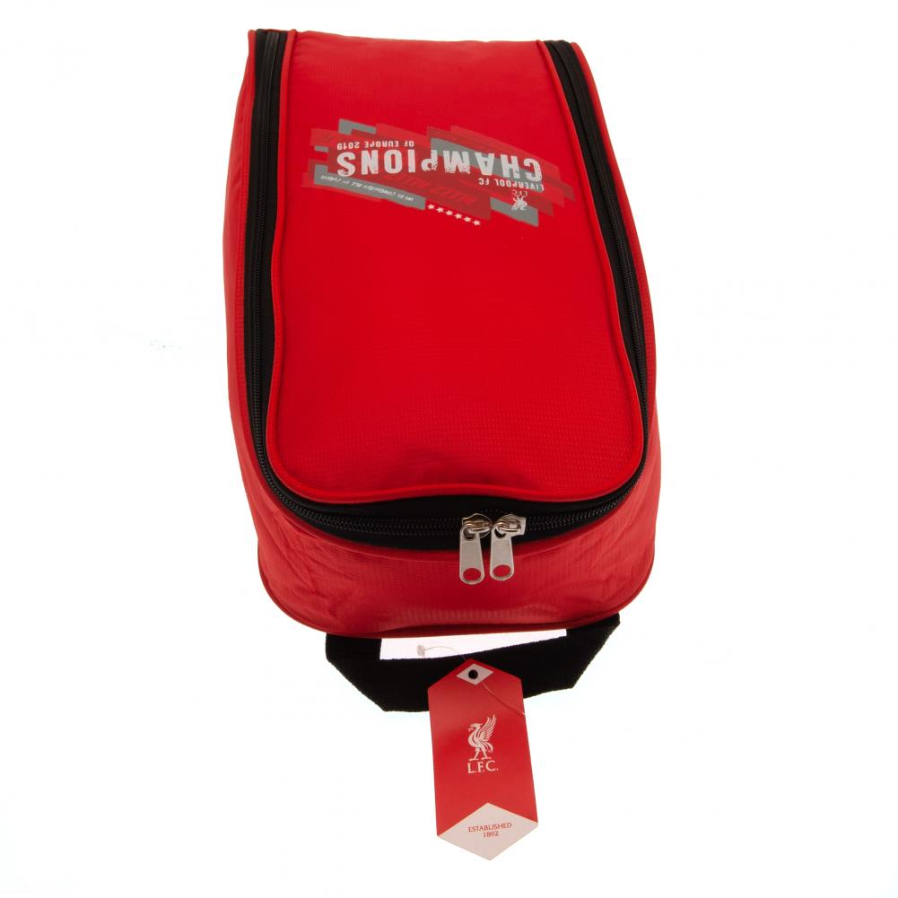 Liverpool FC Boot Bag Champions Of Europe Official Gift Merchandise