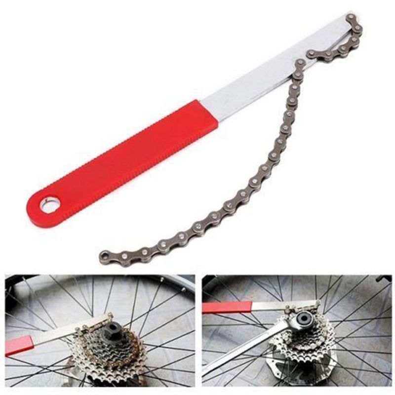 Deluxe Freewheel Bike Chain Whip Cycle Bicycle Cassette Cog Remover Tool