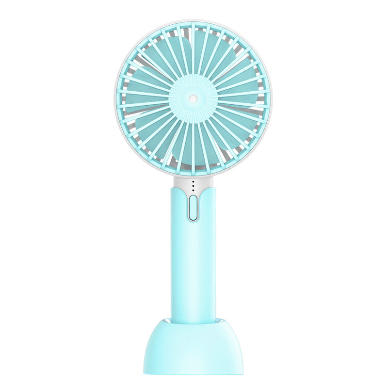 Mini Hand-held Fan Portable Desktop Fan Summer Cooler Cooling USB Rechargeable