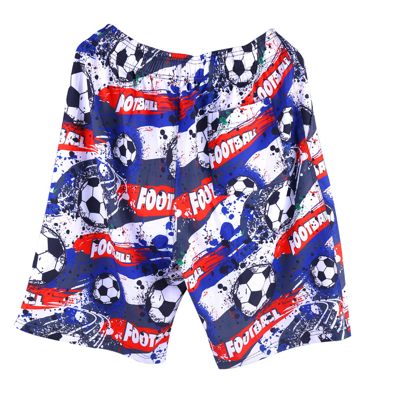 Men Beach Shorts Tropical Football Printed Swimwear Surffing Shorts XL 2XL 3XL 4XL