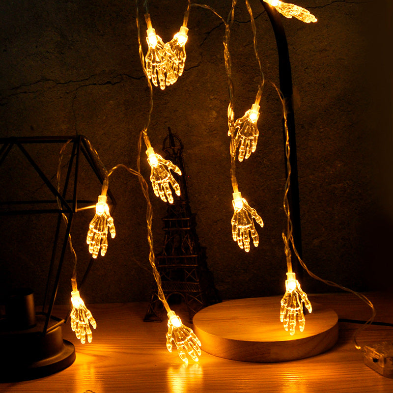 Decorative Lights LED String Lights for Halloween - 2m/10 LED Lights, Crystal Skull