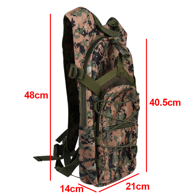 Outdoor Sports Backpacks Cycling Camping Hiking Bag Water Bag Black, Jungle Digital, Desert Digital