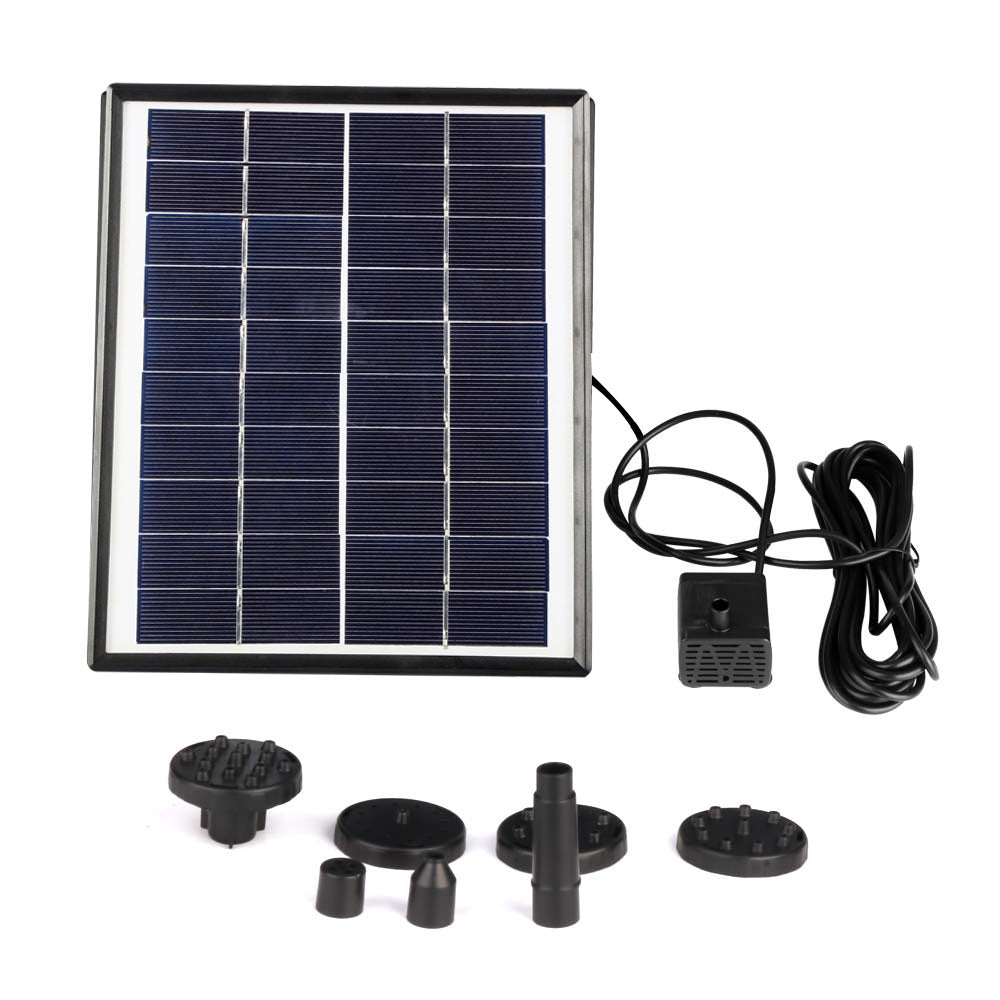 5W 400L/H Solar Panel Powered Water Pump Garden Pool Pond Fish Aquarium Fountain