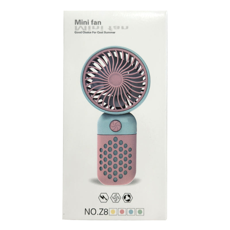 Handheld Fan 13 cm USB Rechargeable Mini Fans - Random Colour