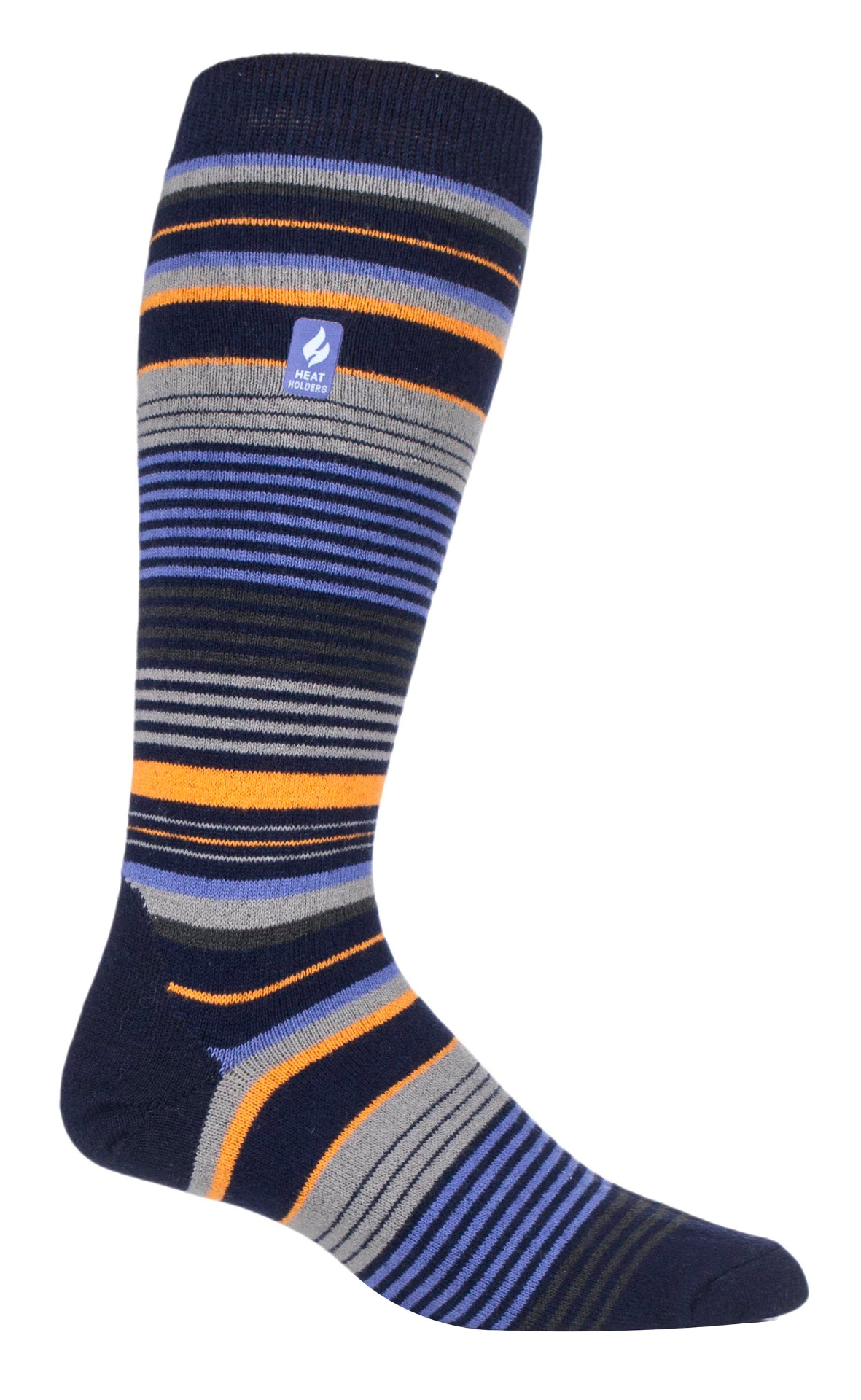 Mens Ultra Lightweight Thin Thermal Ski Socks Colour Grey Fairisle Black Fairisle Grey Zig Zag Blue Stripe Black Stripe Dark Blue Zig Zag