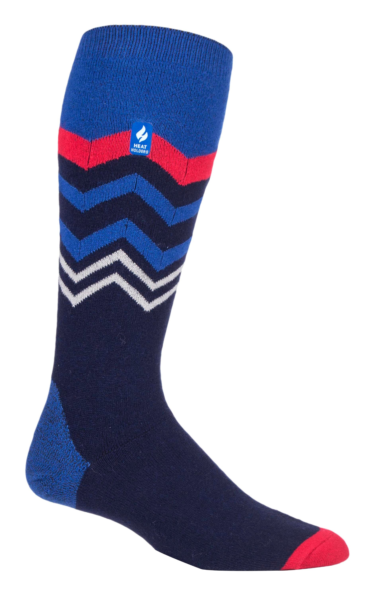 Mens Ultra Lightweight Thin Thermal Ski Socks Colour Grey Fairisle Black Fairisle Grey Zig Zag Blue Stripe Black Stripe Dark Blue Zig Zag