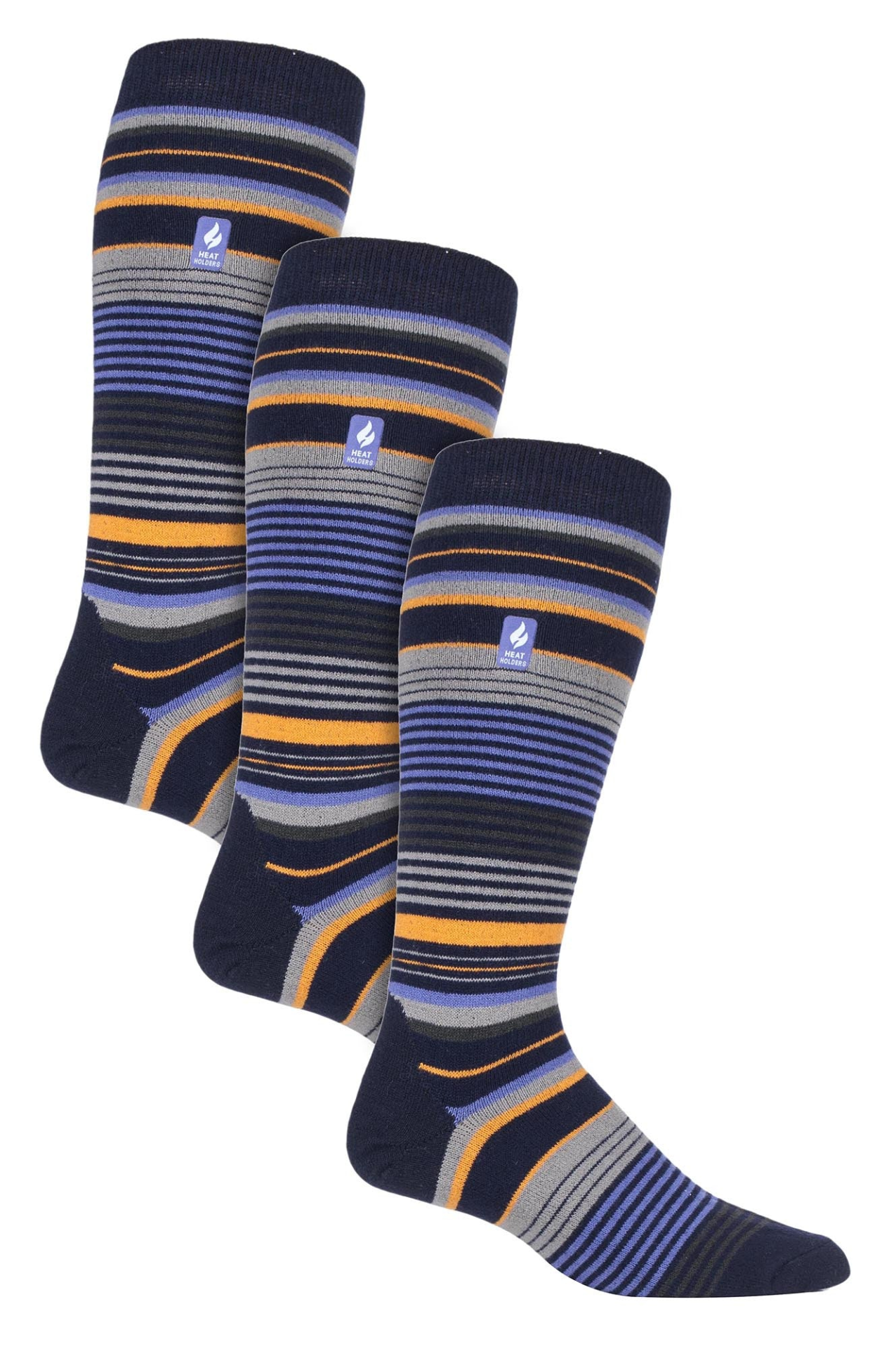 3 Pair Ultra Lite Mens Ski Socks Colour Black Fairisle Black Stripe Grey Zig Zag Dark Blue Stripe Grey Fairisle Dark Blue Zig Zag