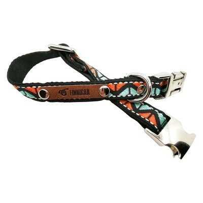 Designer Handmade Cotton Dog Collar Sizes available: Small, Medium, Large