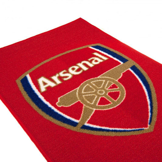 Arsenal FC Rug 80cm x 50cm Red The Gunners Official Merchandise Gift Free UK P&P