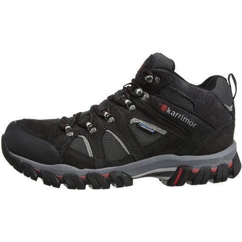 Mens Karrimor Bodmin IV Weathertite Mid Rise Waterproof Hiking Shoes UK Sizes 7 8 9 10 11