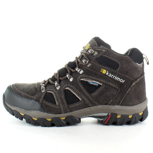 Mens Karrimor Bodmin IV Weathertite Mid Rise Waterproof Hiking Shoes UK Sizes 7 8 9 10 11