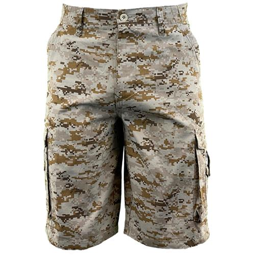 Mens Ripstop Camouflage Cargo Shorts UK Size 30W 32W 34W 36W 38 Beige Green Grey