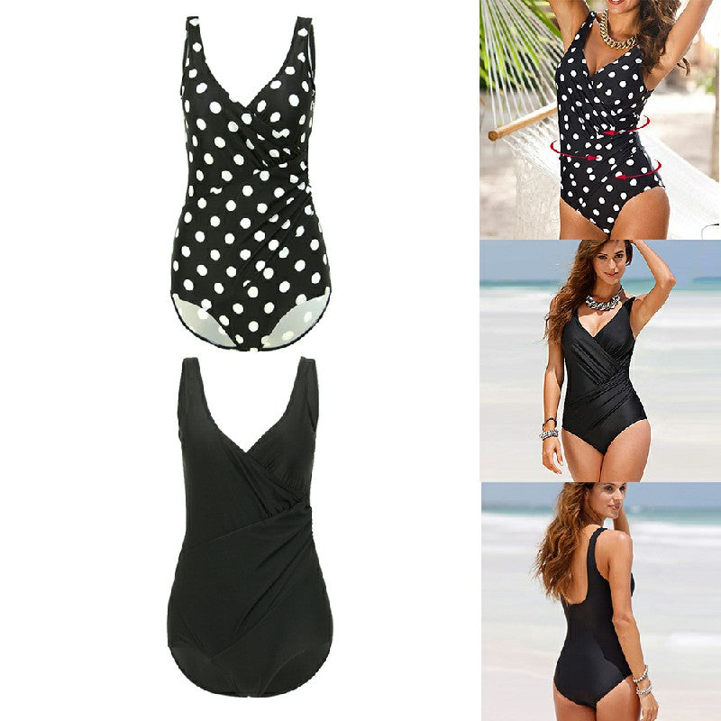 Lady Tummy Control Swimming Costume Monokini One Piece Bathing Swimwear Swimsuit XL 2XL 3XL 4XL 5XL