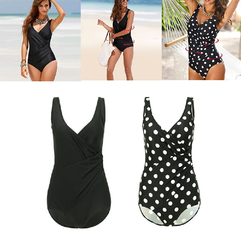 Lady Tummy Control Swimming Costume Monokini One Piece Bathing Swimwear Swimsuit XL 2XL 3XL 4XL 5XL