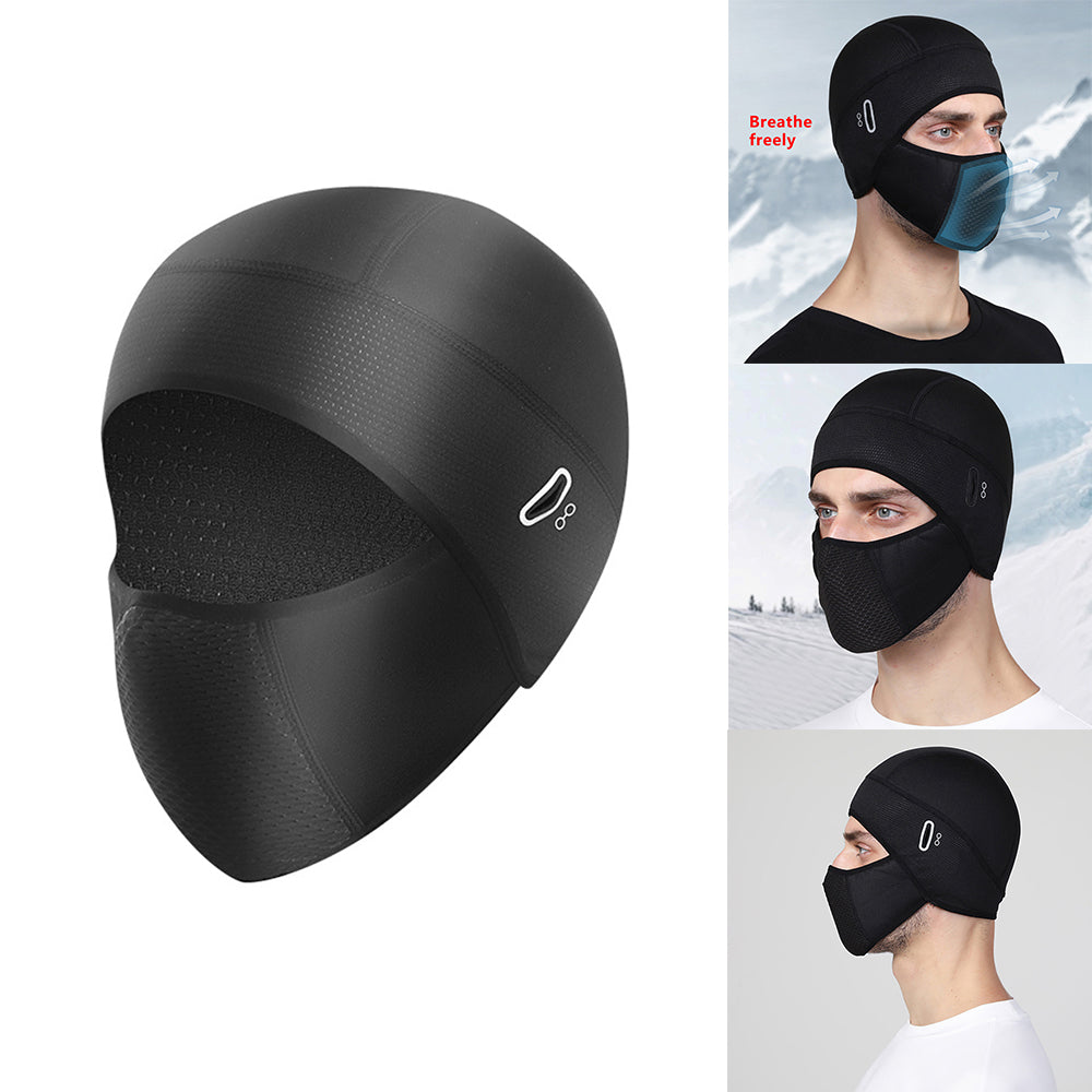 Winter Thermal Cycling Skull Cap Bike Motorbike Under Helmet Beanie Hat