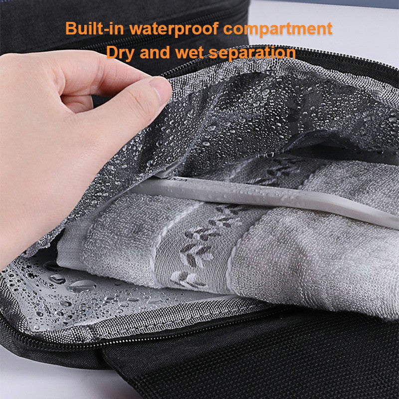 Ladies Mens Wash Toiletry Bag Travel Toilet Purse Hanging Makeup Cosmetic Bag