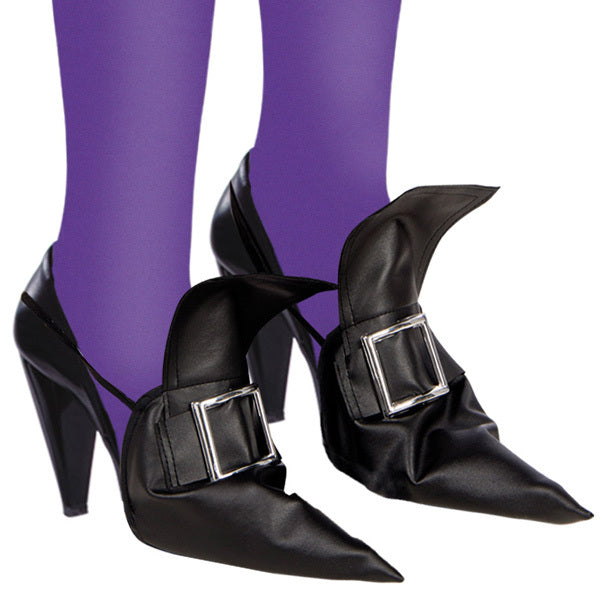 Black Witch/Wizard Shoe Covers with Sile