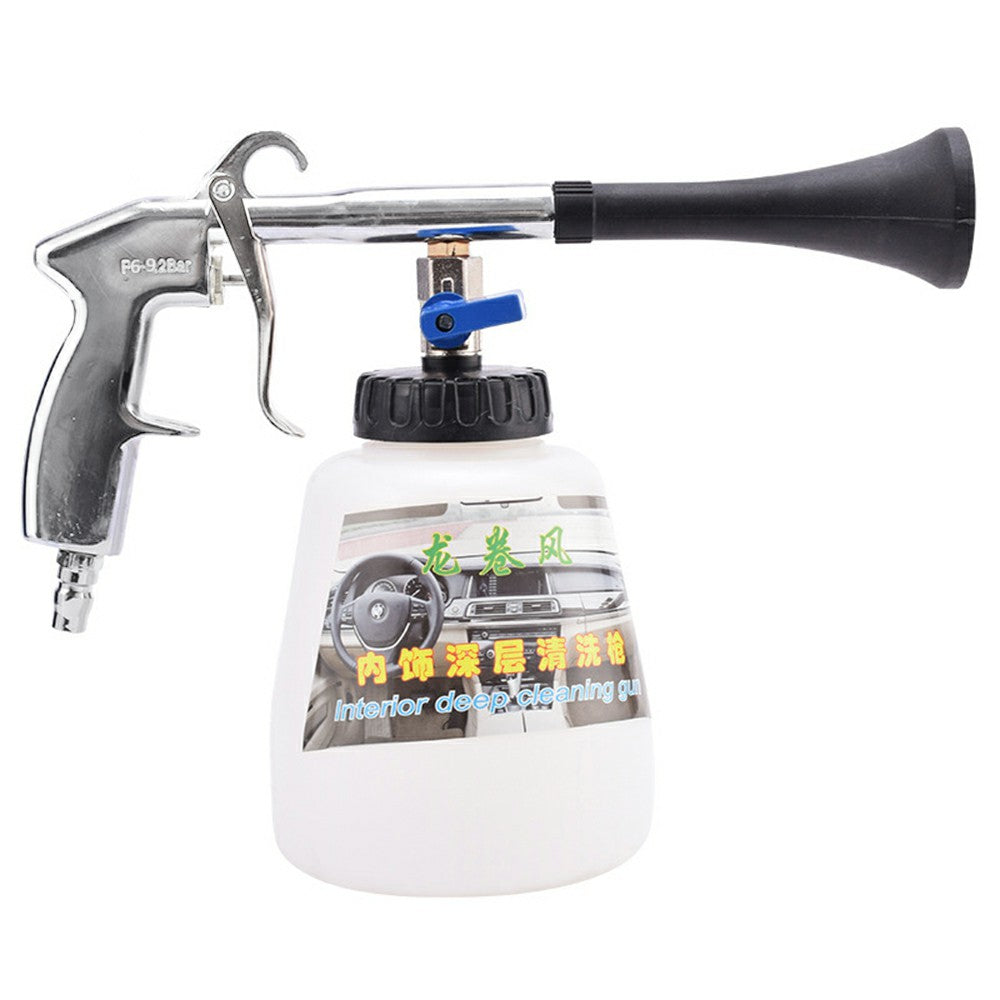 Car High Pressure Cleaning Tool Car Interior Cleaner Auto Cleaning Spray Gun Air Pump Tube Not Included