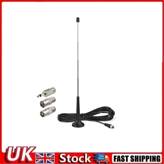 DAB Radio Aerial HIFI System Indoor 3M FM Radio Antenna for Tuner Stereo Home UK