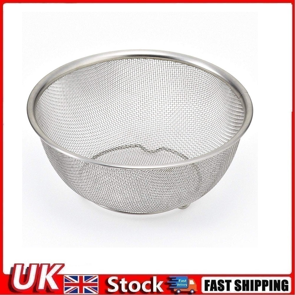 28cm Stainless Steel Mesh Sieve Basket Taller Baim Basket for Kitchen Food Prep