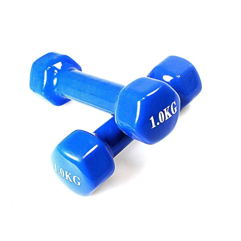 1 Piece Vinyl Fitness Dumbbell for Fitness Boxing Home Gym 1kg