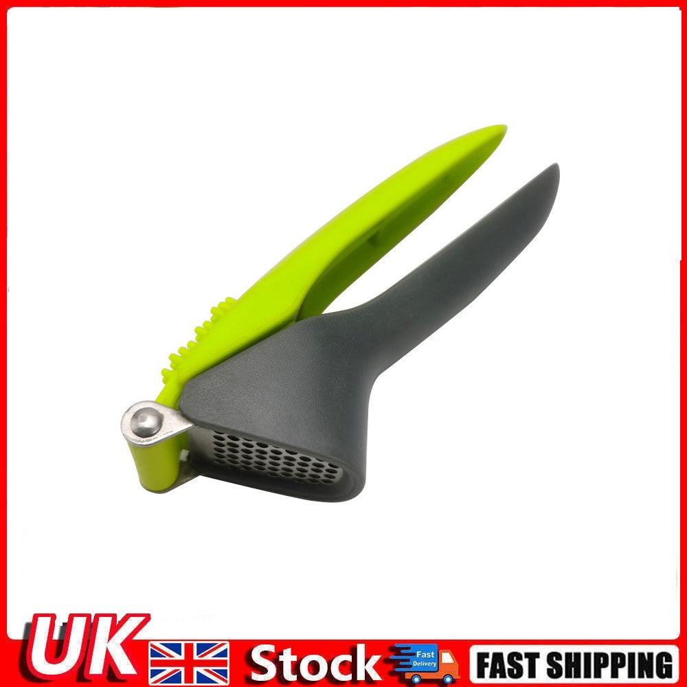 Plastic Garlic Crusher Lightweight Garlic Press Mincer - Random Colour