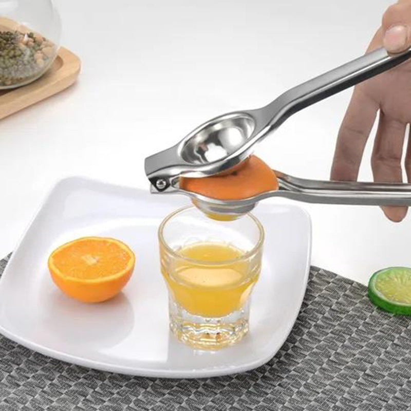 Lemon Lime Squeezer Heavy Duty Steel Mexican Elbow Cocktail Fruit Press UK STOCK