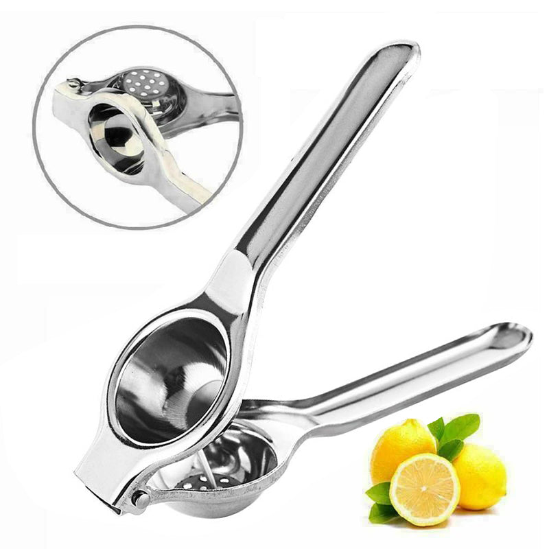 Lemon Lime Squeezer Heavy Duty Steel Mexican Elbow Cocktail Fruit Press UK STOCK