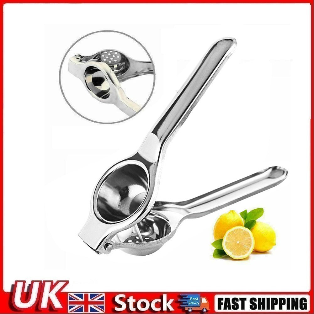 Lemon Lime Squeezer Heavy Duty Steel Mexican Elbow Cocktail Fruit Press UK STOCK