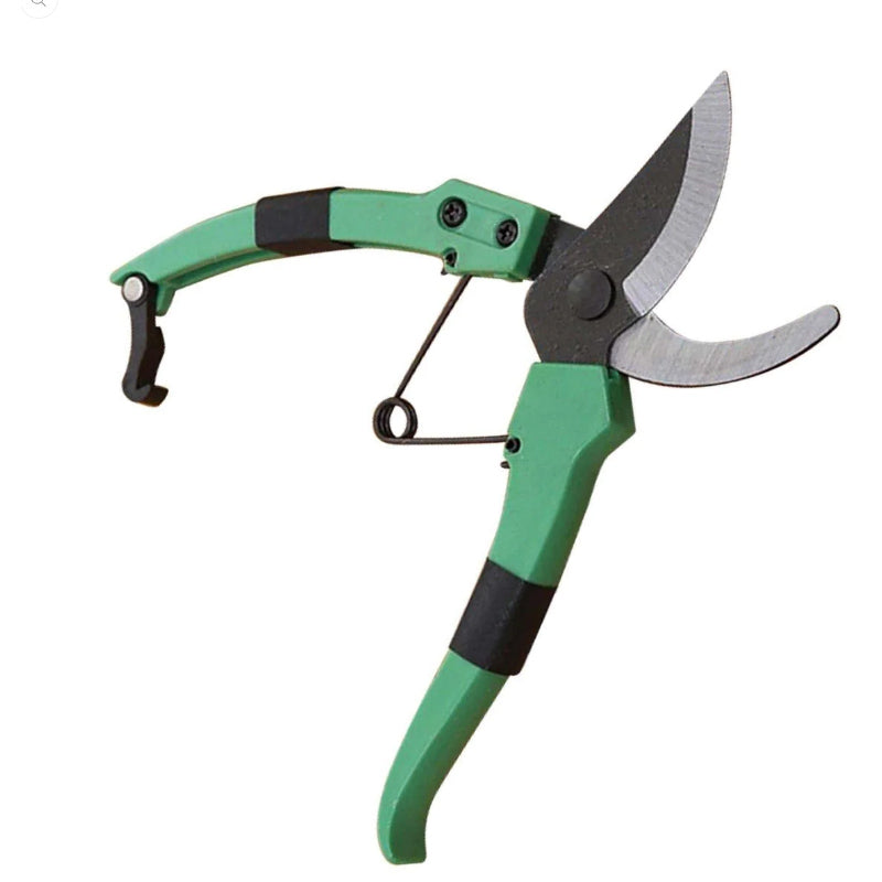 Garden Bypass Secateurs Rust Proof Pruning Shears with Safe Lock