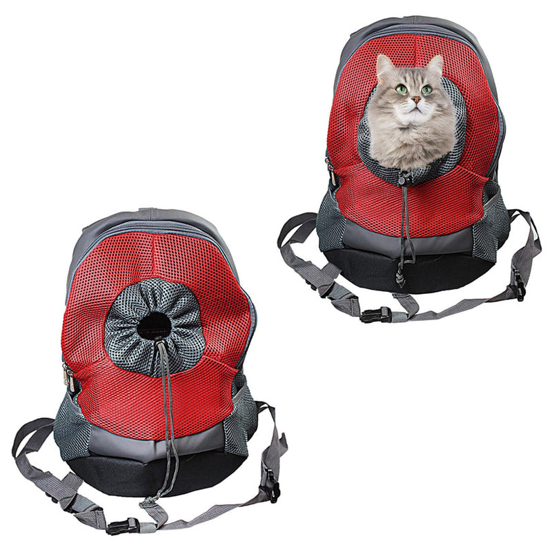 40 cm Pet Backpack Carrier Bag for Dog Cat - Random Colour