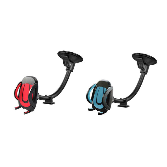 Car Mount Window Mobile Phone Holder with Suction Cup - Random Colour