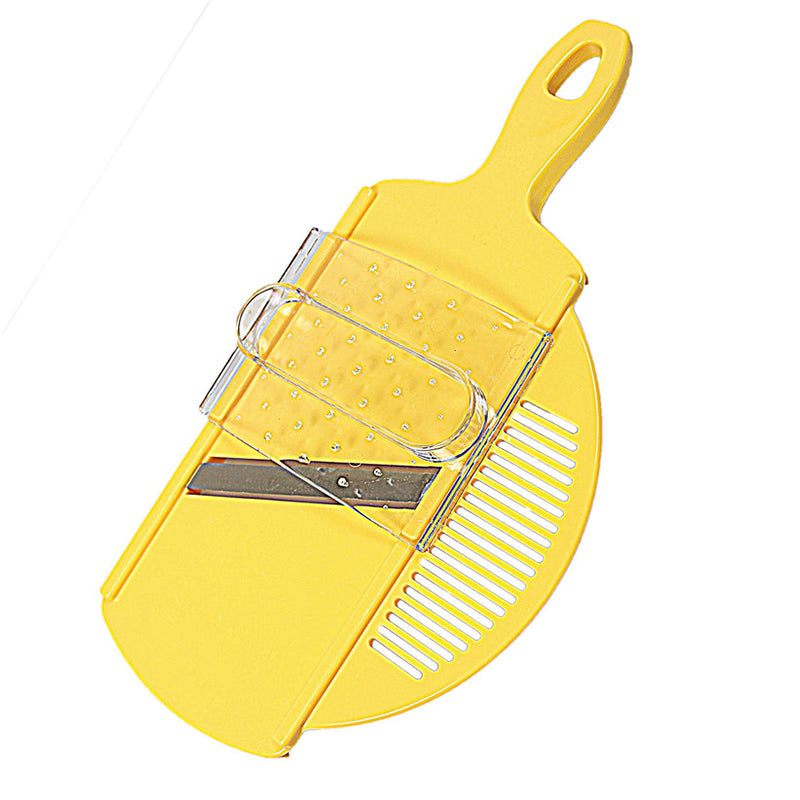 Plastic Vegetable Slicer Flat Mandoline Slicer - Random Colour