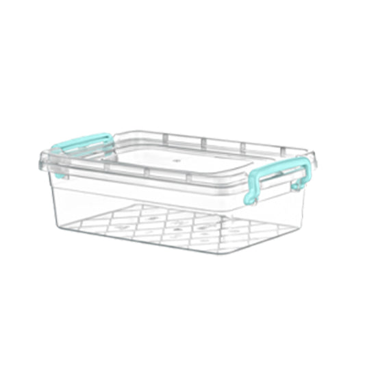 Plastic Storage Box Clear Containers With Handles Food Home Kitchen Office