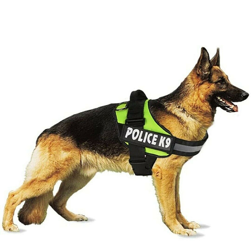 Multi Colours Dog Harness Police K9 Dog Harness Small - Random Colour