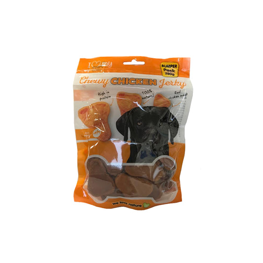 280g Pet Dog Treats Chewy Chicken Jerky