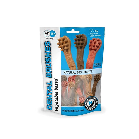 10 Pack Pet Dog Treats Dental Toothbrush Small Dogs