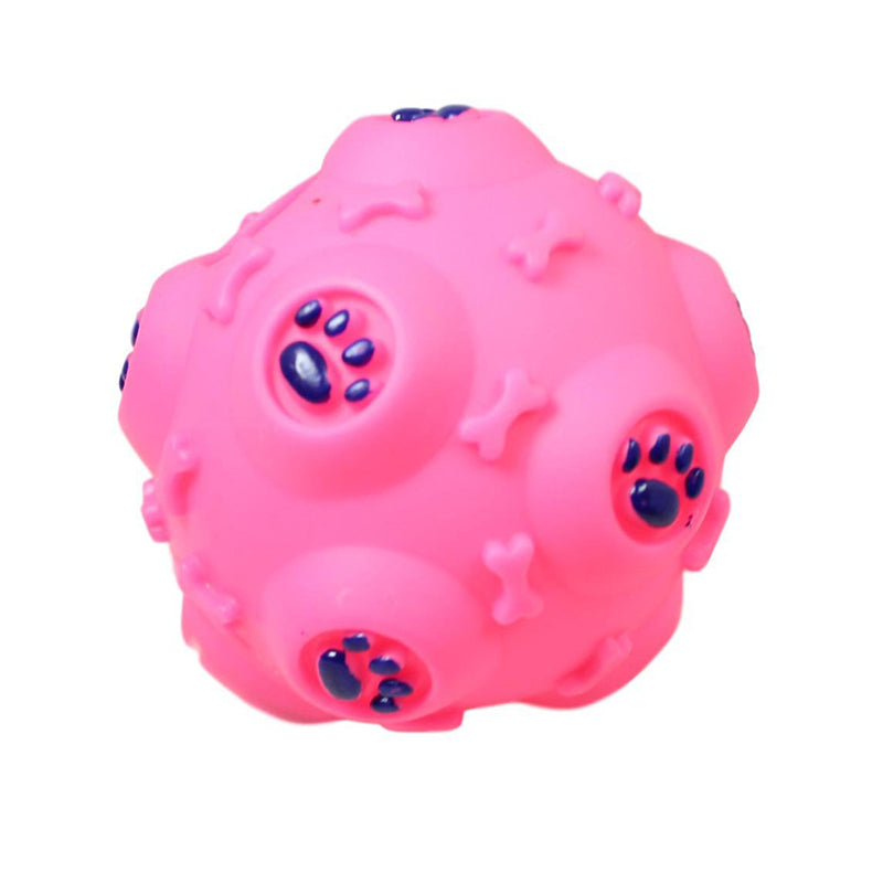 Pet Dog Toy Ball with Sound - Random Colour