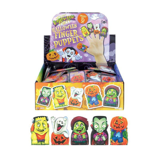 Halloween Finger Puppet 5 x 3 cm Assorted Designs - Random Sent