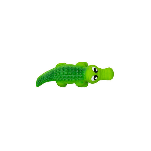 Pet Dog Toy Squeaky Crocodile Alligator 19 cm