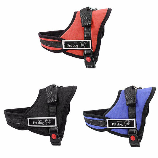 Pet Dog Adjustable Harness Size XXL - Random Colour Sizes  M (Medium) XL 2XL (XXL)