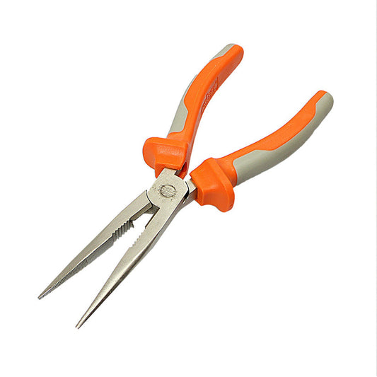 DIY Long Needle Nose Pliers 6 inch - Orange