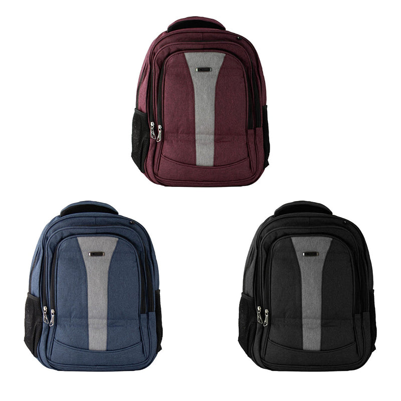 Laptop Backpack College School Backpack Bag Set of 3 for Men Women - Random Colour