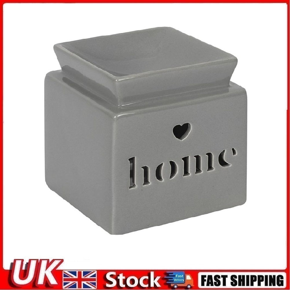 Grey Home Cut Out Oil Burner