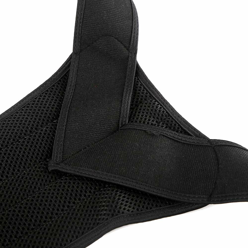 Adjustable Posture Corrector Slouch Shoulder Corset Back Lumbar Brace Orthosis Support Shoulder Straight Hold - XL