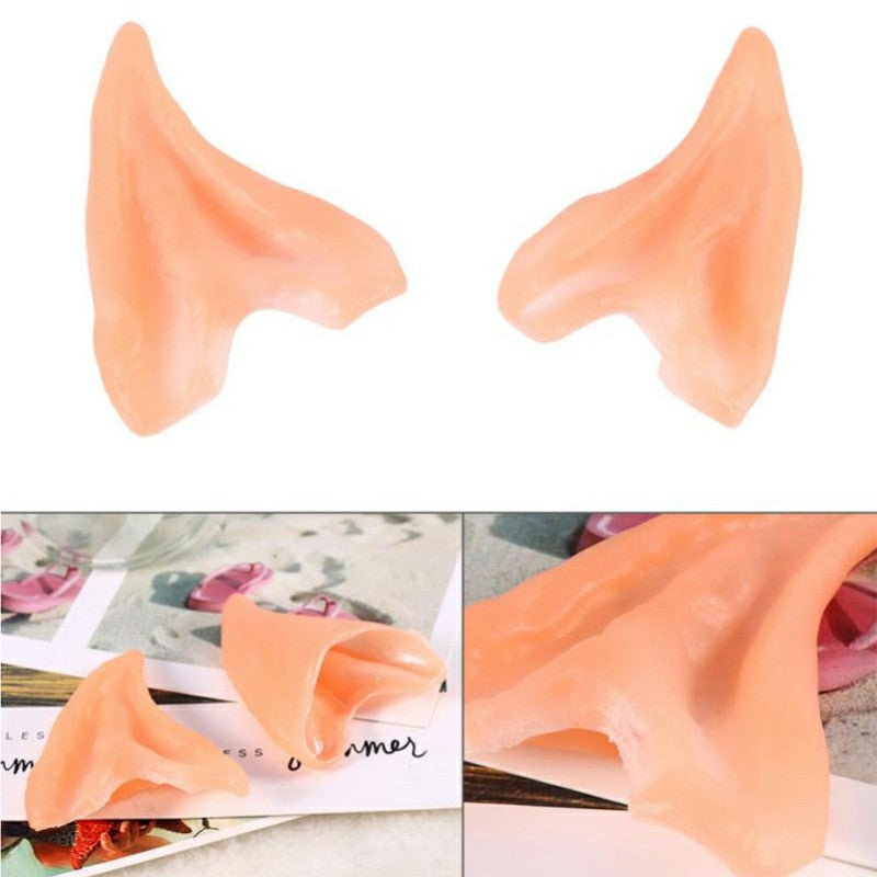 One Pair Latex Cosplay Fairy Pixie Elf Ears